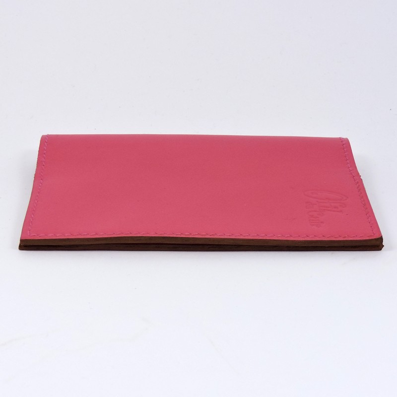 Pochette Passeport En Cuir PU TDUNSYA - Protection RFID - Multi-Compartiments - Rose - Pour Voyage