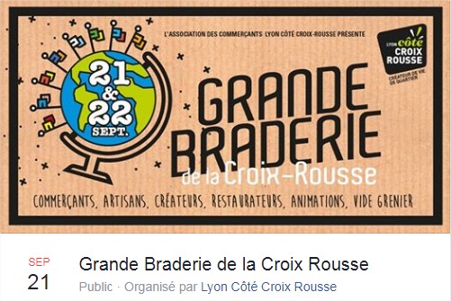 braderie croix rousse septembre 2019 ofilducuir maroquinerie lyon