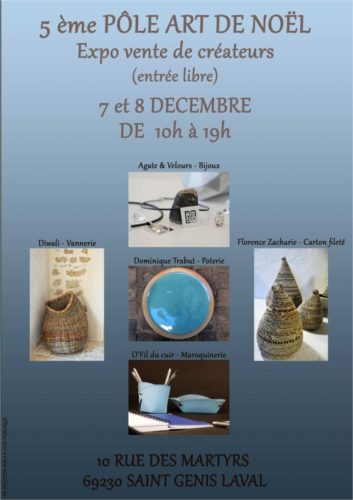 Exposition salon marche noel ofilducuir St Genis Laval 2019