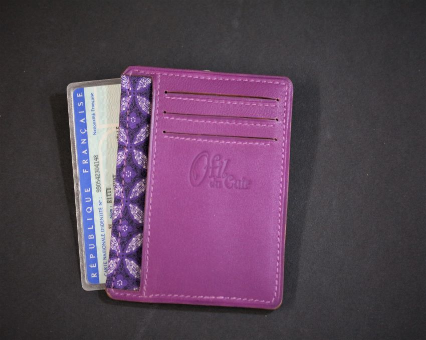 Porte Cartes Bancaires Et Carte D Identite En Cuir Ofilducuir