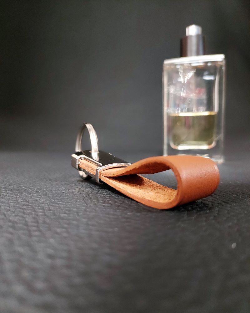 Porte clef cuir Severino - Homme original