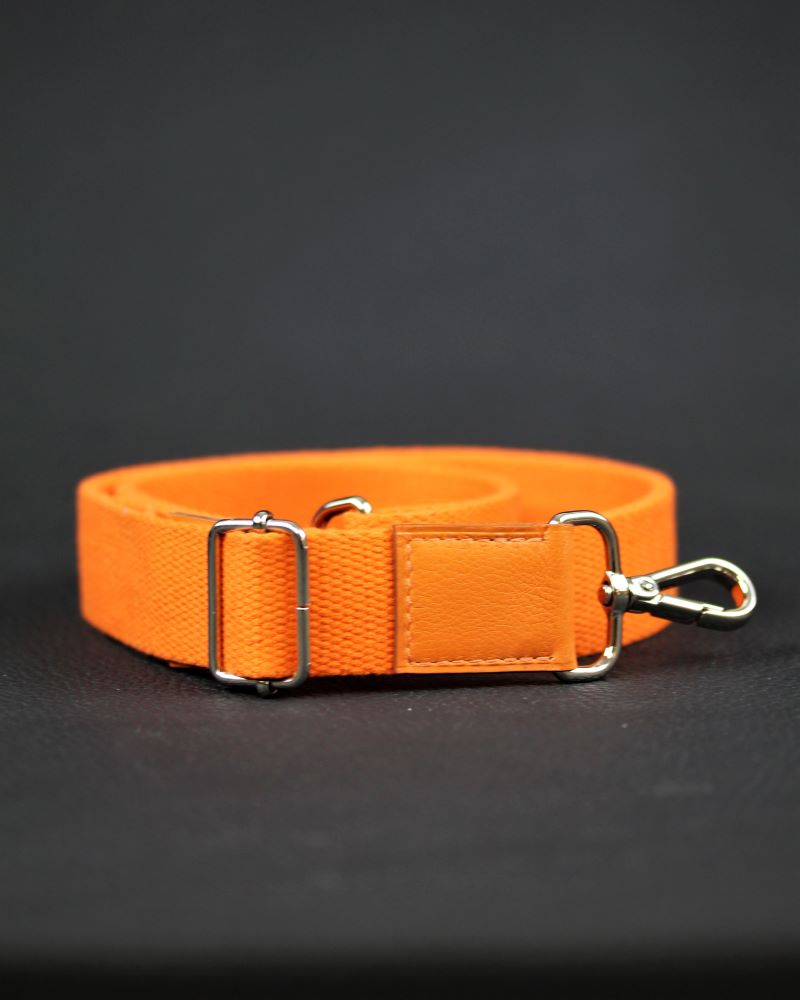 Pochette bandoulière en cuir orange - Casa Nomade